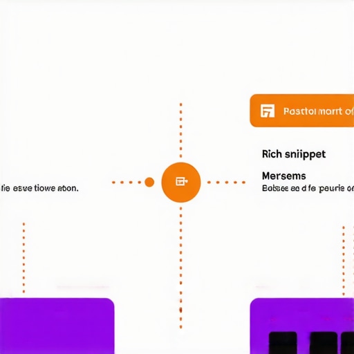Flowchart showing technical process of implementing schema markup for improved CTR in local SEO