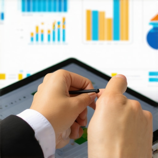 Expert analyzing CTR data for local SEO strategies