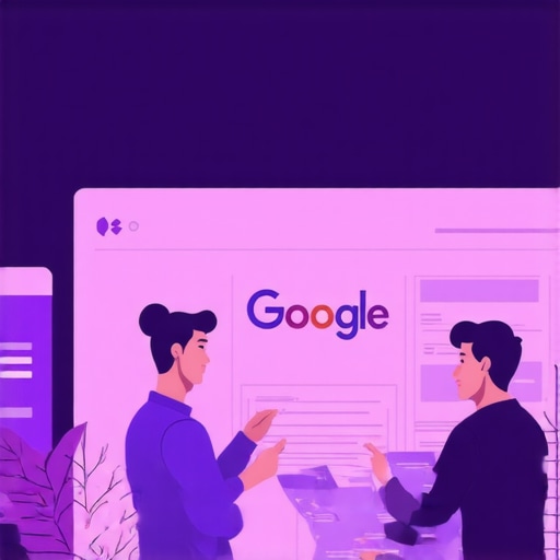 SEO professional reviewing schema markup and rich snippets on a laptop.