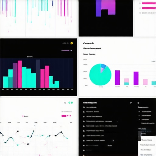 Analytics dashboard displaying heatmaps and user session recordings for local SEO analysis