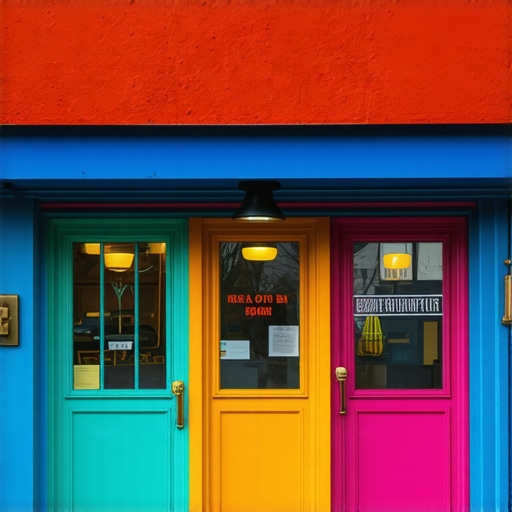 Effective Visual Content for Local SEO Local storefront with engaging signage and visuals to boost CTR