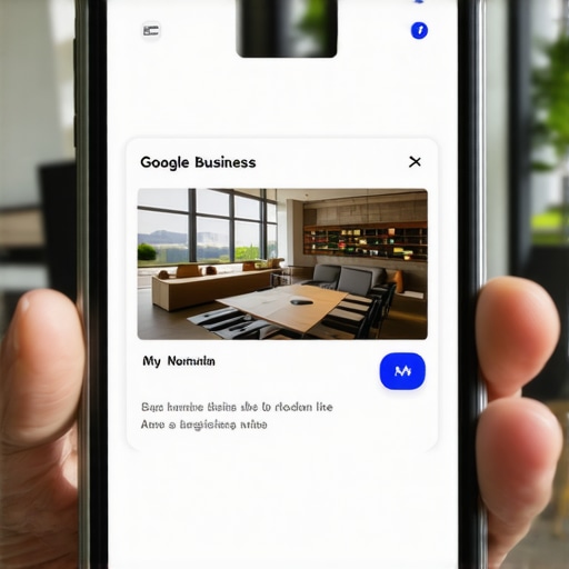 Mobile-friendly GMB listing with prominent call-to-action buttons and fast load time