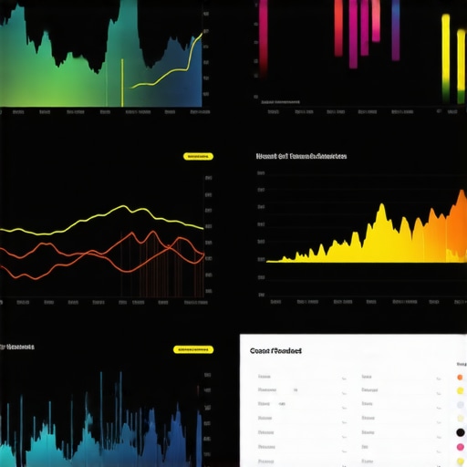 Heatmap and analytics dashboard illustrating user engagement on local business website
