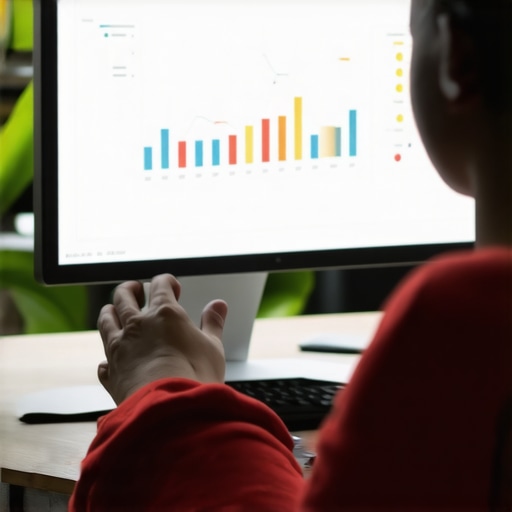 Screenshot of AI analytics dashboard showing CTR data and user engagement metrics