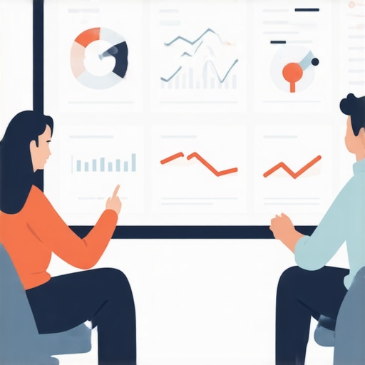 AI analytics dashboard showing local search CTR signals and predictions