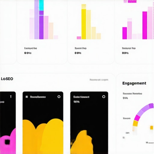 Advanced Local SEO Analytics Dashboard Dashboard analyzing local SEO performance with graphs and engagement data.
