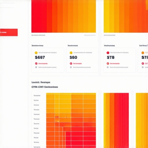 Analytics Dashboard for Local SEO CTR Strategy Digital dashboard showing engagement analytics and heatmaps for local SEO
