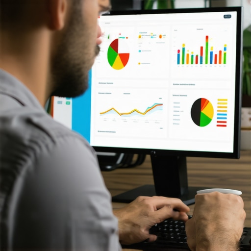 Analyzing CTR Data for Local SEO Growth Marketing professional reviewing CTR analytics for local SEO optimization