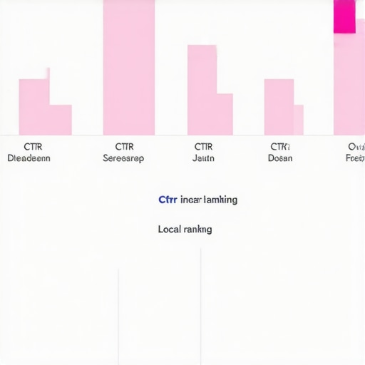 CTR Growth and Local SEO Success Chart illustrating positive correlation between CTR improvements and local search rankings.