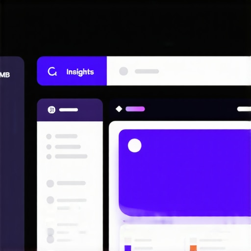Screenshot of a Google My Business insights dashboard with data analytics.
