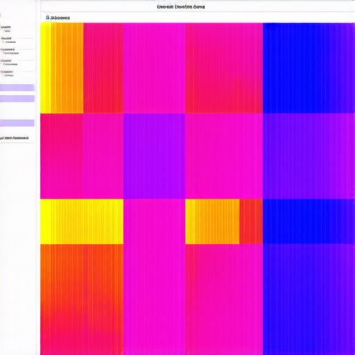 Heatmap displaying user clicks and attention areas on a Google My Business listing.
