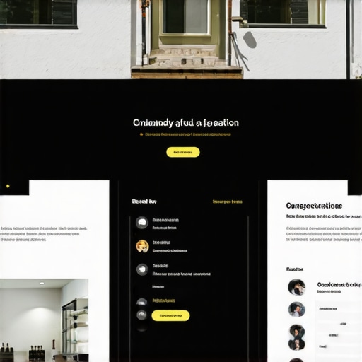 Business storefront with vibrant visuals and positive reviews