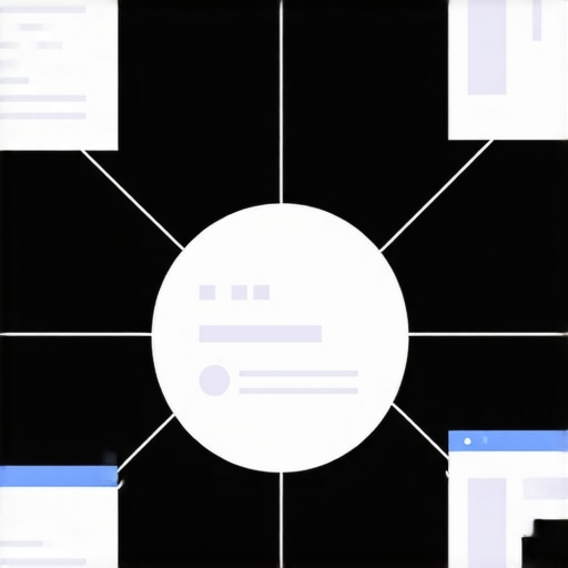 Diagram showing how schema markup improves local search visibility with rich snippets
