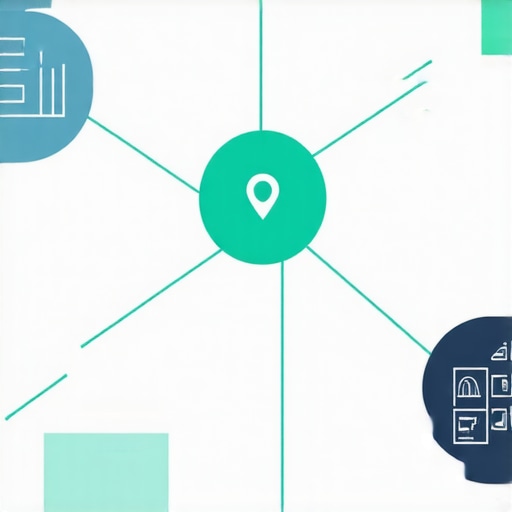 Visual representation of predictive analytics fueling local search strategies