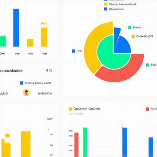 AI CTR Analytics Dashboard Screenshot of a dashboard showing real-time CTR optimization analytics