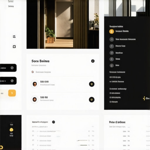 Illustration of a cityscape with overlaid digital analytics dashboards showing CTR metrics and predictive analytics for local business ranking optimization.