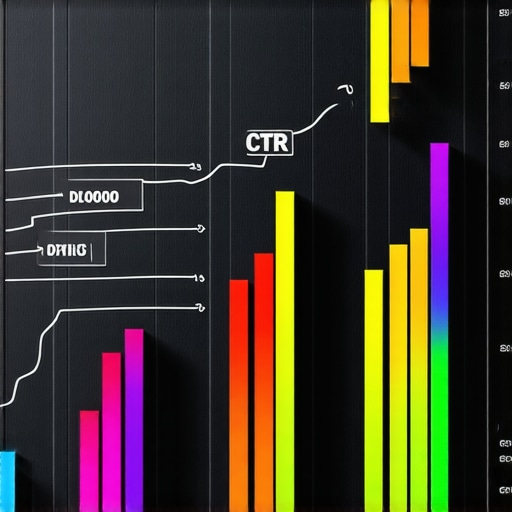 Graph illustrating rising click-through rates due to strategic local SEO optimizations.