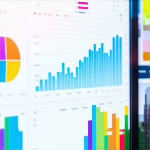 Data Analytics Interface for Local SEO Screenshot of a digital analytics dashboard with CTR and user engagement metrics