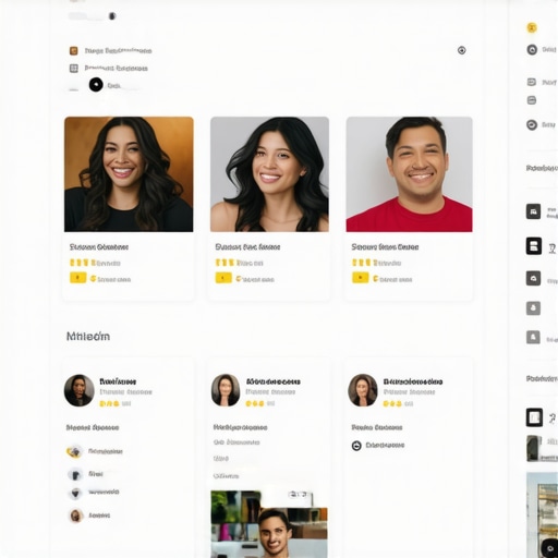 Engaged GMB Profile with User Interactions A lively Google My Business profile showcasing reviews, images, and questions from customers.