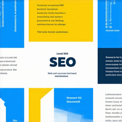 Infographic depicting tailored local SEO techniques for boosting map pack rankings
