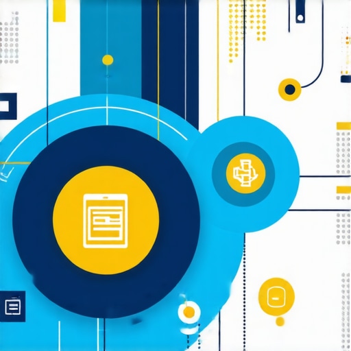 Illustration of interconnected data sources enhancing local SEO strategies