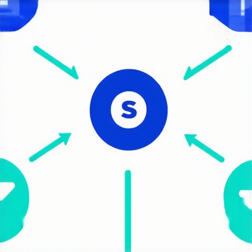 Diagram illustrating the flow of user engagement and signals across local business directories and social media platforms.