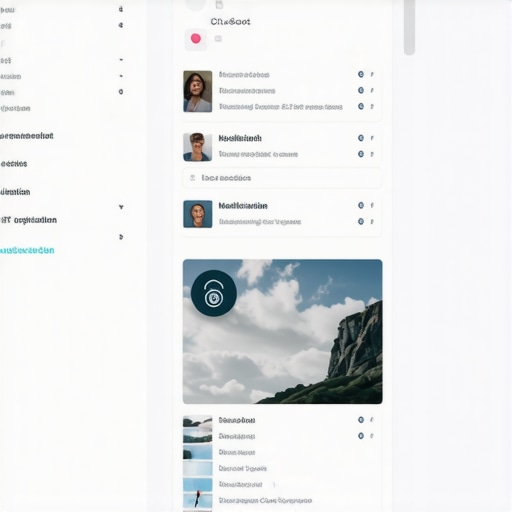 Futuristic interface displaying personalized local SEO engagement metrics with AI elements