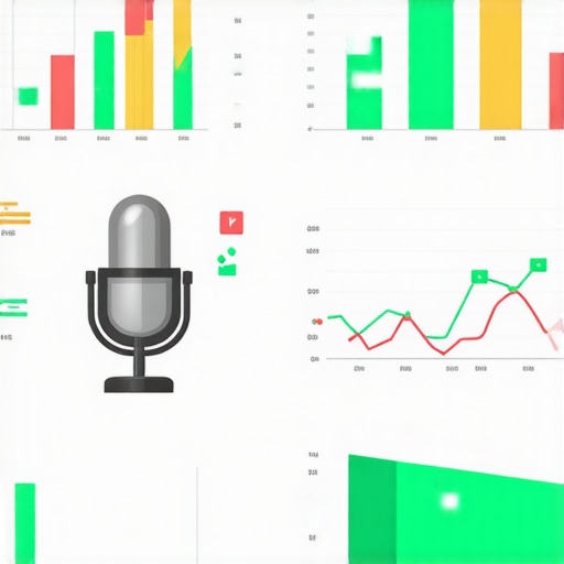 Screenshot of a digital dashboard showcasing local SEO metrics including voice search data, CTR signals, and behavioral analytics.