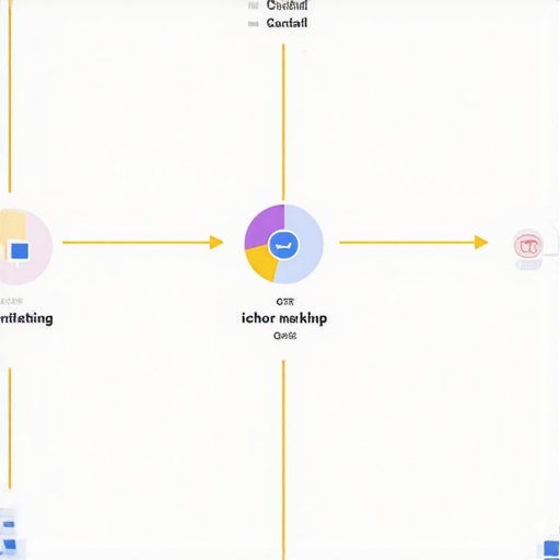 Infographic illustrating how click-through signals and structured data improve Google My Business rankings.