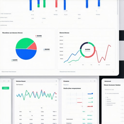 A high-tech dashboard visualizing diverse local SEO engagement signals and analytics.