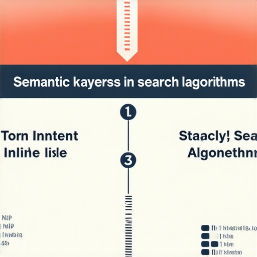 Semantic Layers in Local Search 2026 An infographic illustrating how semantic signals influence local search rankings in 2026.