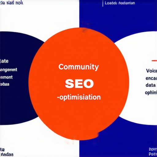 Infographic illustrating advanced local SEO CTR tactics including behavioral analytics, community tactics, voice search, and metadata.