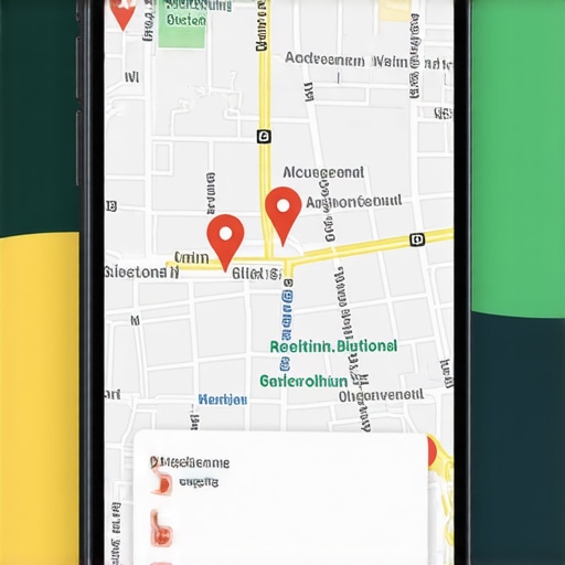 Local Business Map Interactions in 2026 Smartphone screen showing local map engagement actions like directions and calls