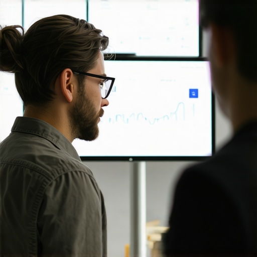 Analytics dashboard showing user interaction signals impacting local SEO