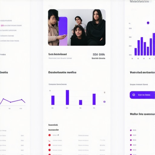 Analytics dashboard tracking micro-interactions like photo zooms, scrolls, and navigation paths.