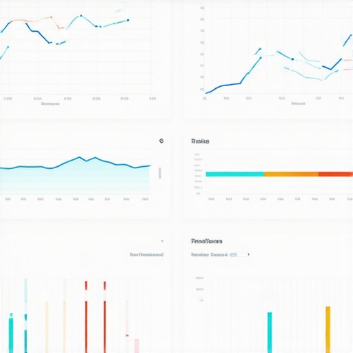 A sleek digital dashboard showing real-time user engagement and analytics for local SEO marketing strategies.