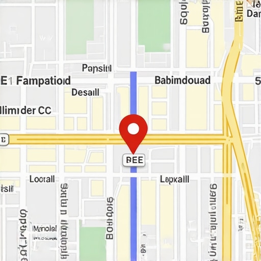 Illustration of user map interactions showing panning, tapping, and engagement signals for SEO