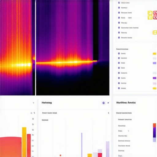 Heatmap Analysis for CTR Optimization Heatmap interface illustrating user engagement points on a local business listing.