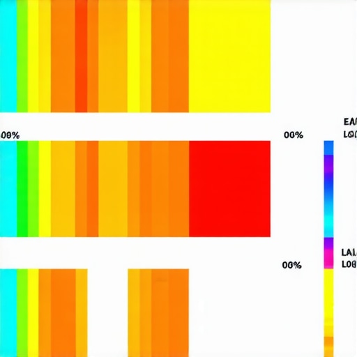 Heatmap visualization of user interactions on Google My Business profile indicating micro-moment engagement.