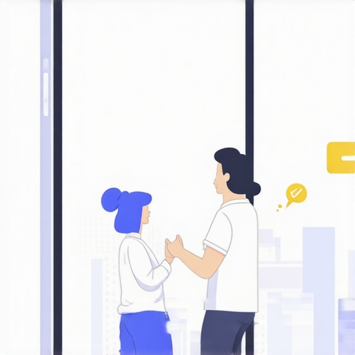 Micro-Interactions Boosting GMB Rankings Business owner encouraging customer engagement through mobile interactions.