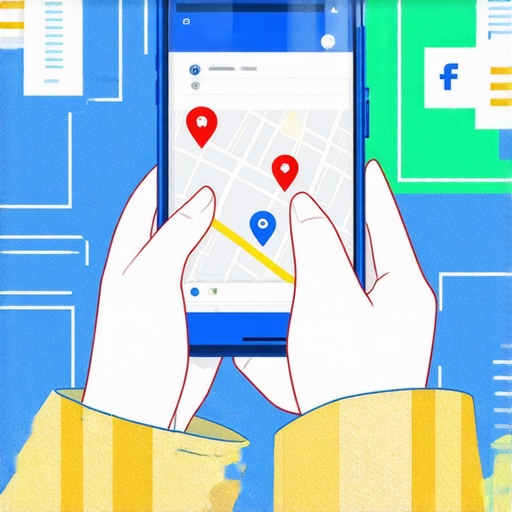 Person interacting with Google Maps on mobile device, demonstrating engagement signals impacting local SEO.