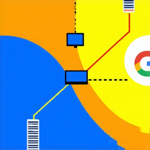 Optimizing Signal Latency in Local SEO Diagram showing quick data transfer between user interactions and Google algorithm processing.