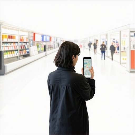 Micro-Moment Interaction Map Diagram illustrating user micro-moments with map gestures and proximity signals.