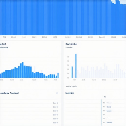 Dashboard visualization of foot traffic, customer sentiment, and transactional data illustrating local market dynamics