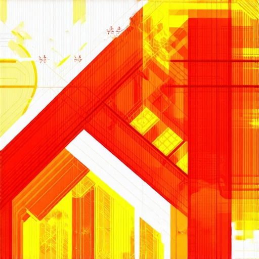 A city map with heatmap overlays showing high user interaction zones for local SEO